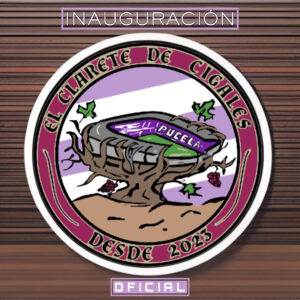 Inauguración peñista regada con clarete