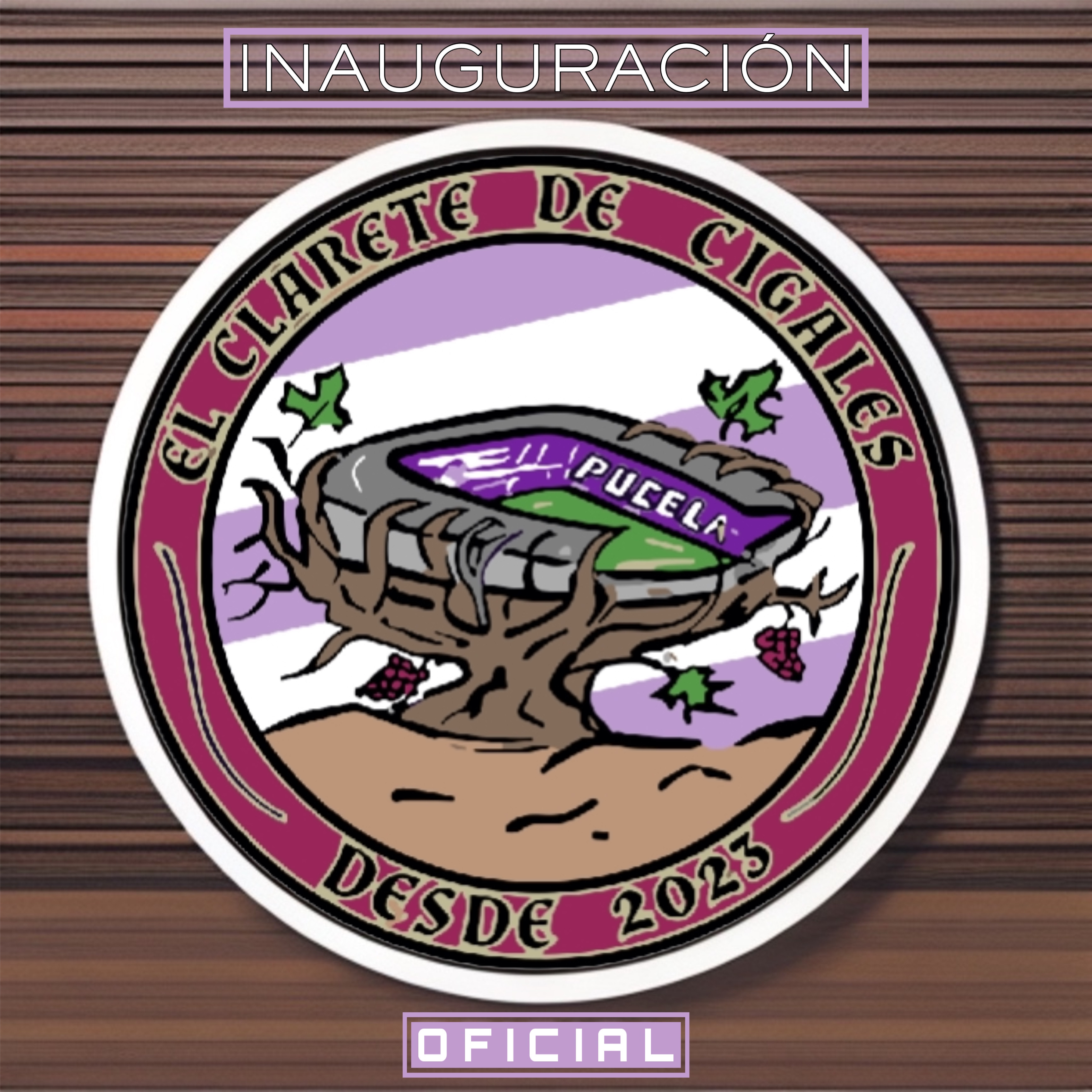 Inauguración peñista regada con clarete
