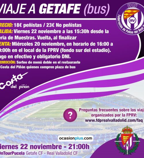 Viaje en bus a Getafe